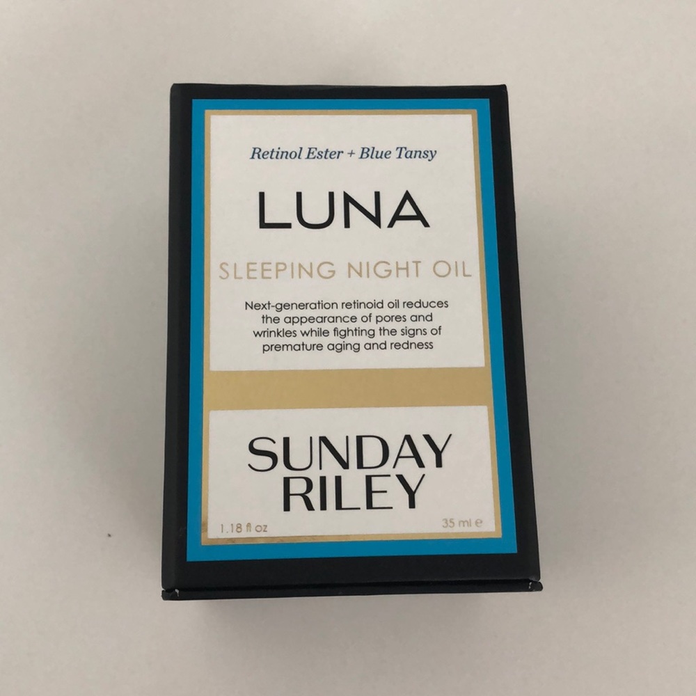 New in box Sunday Riley sleeping night oil